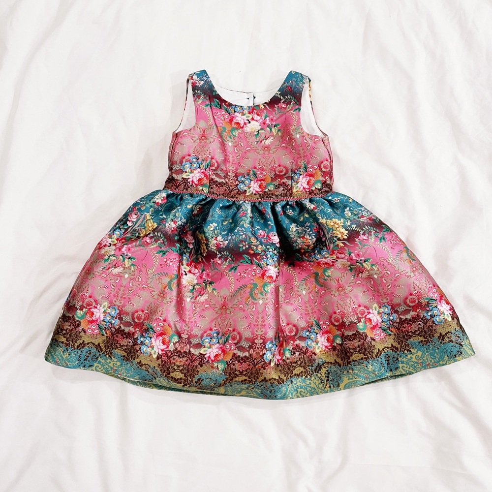 Pippa & Julie Floral Fit and Flare Party Dress